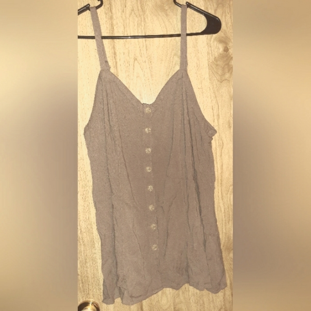 Brown Torrid Tunic Tank Top